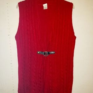 Sleeveless sweater